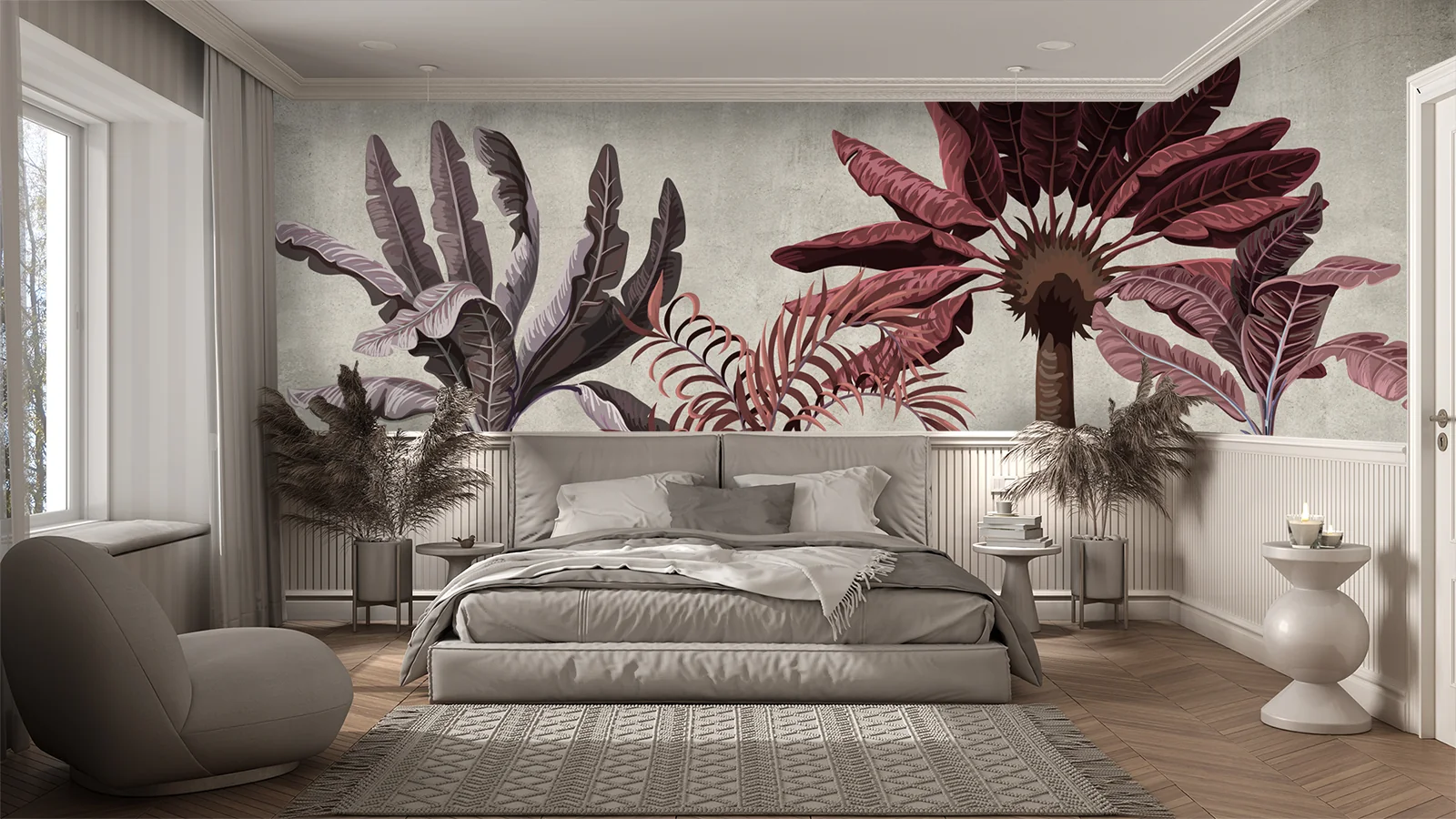 Papier peint - Cahuita béton