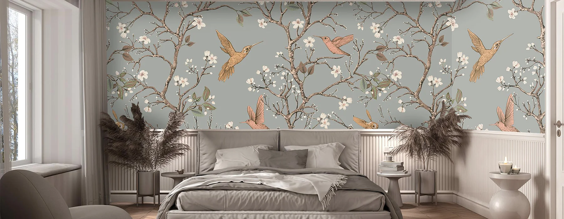 Papier peint - Colibris