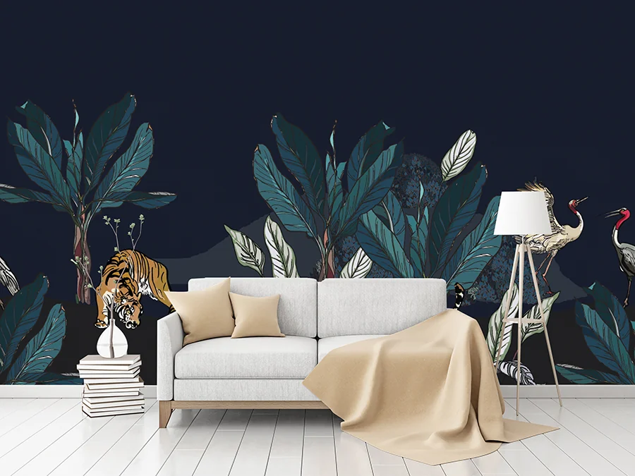 Papier peint - Safari Camp