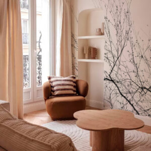 Papier peint - Arbre à boules