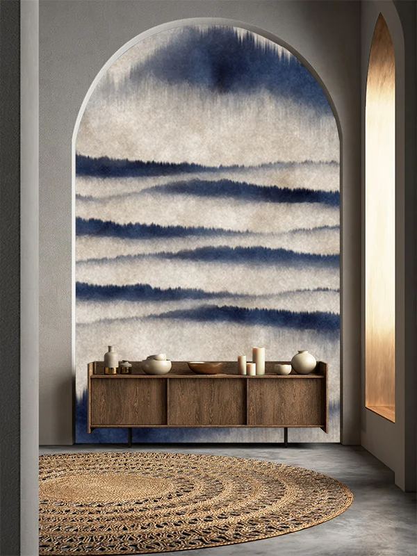 Papier peint - Blue Lines