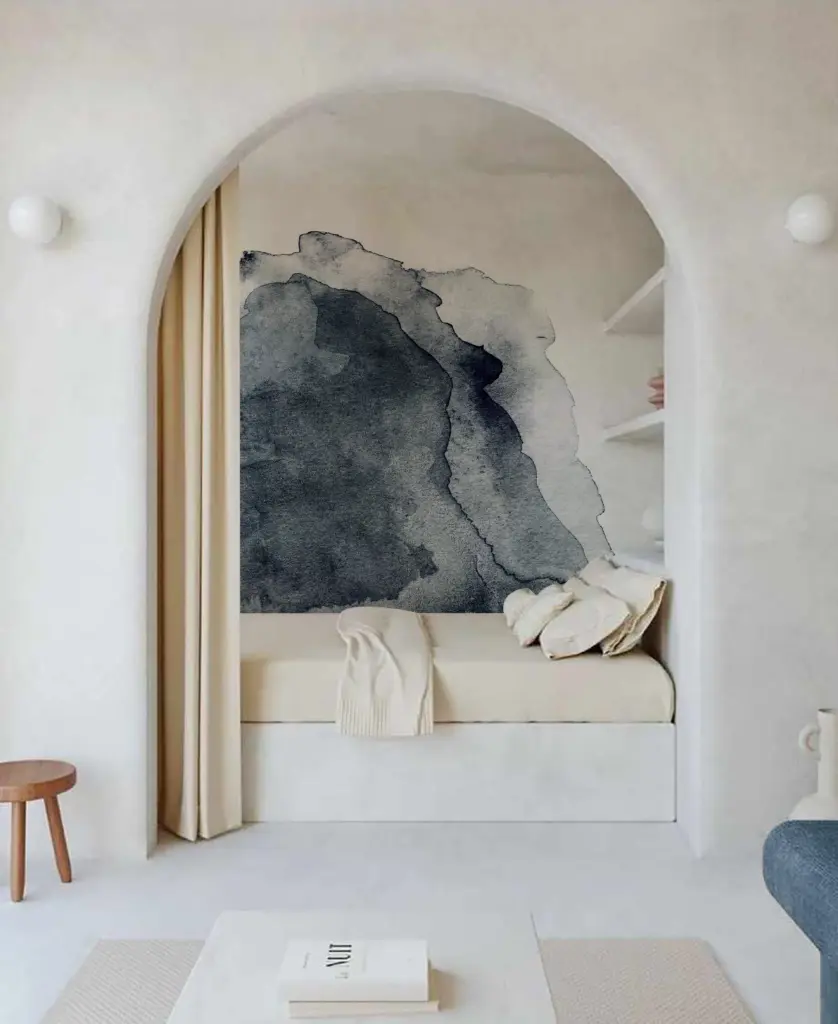 Papier peint - Blue Watercolor