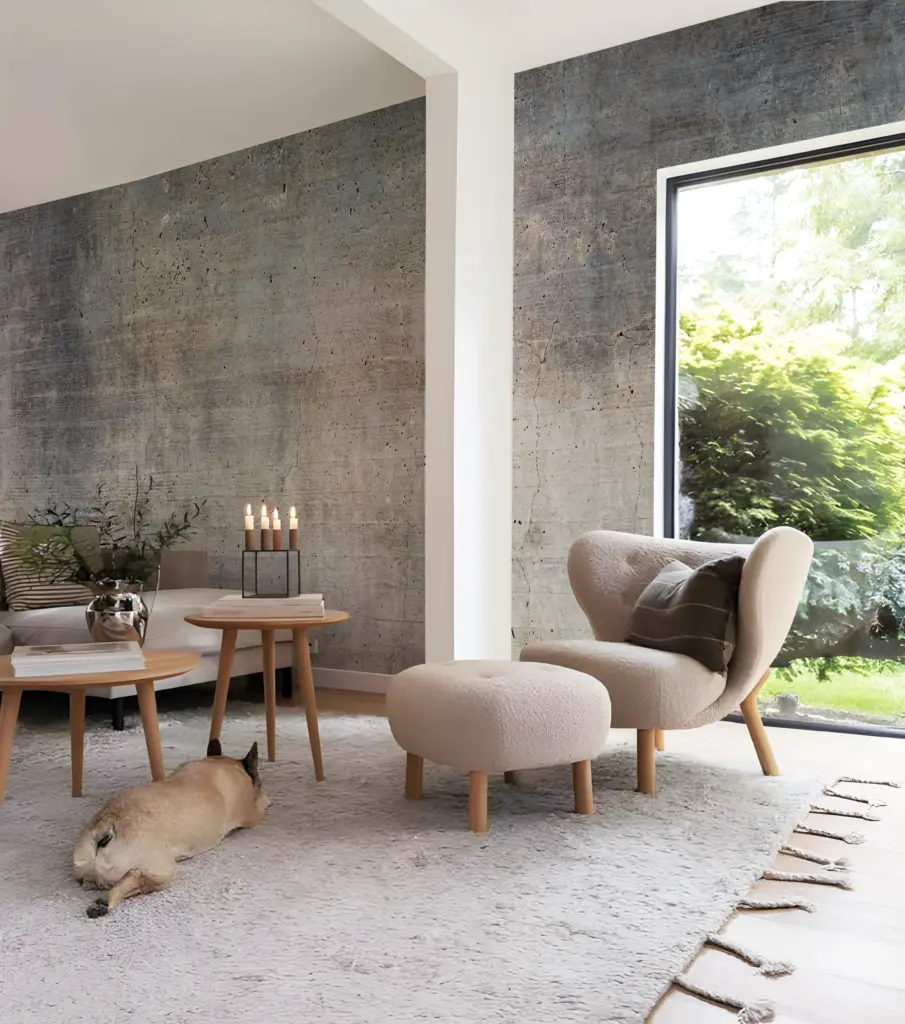 Papier peint - Grey Concrete