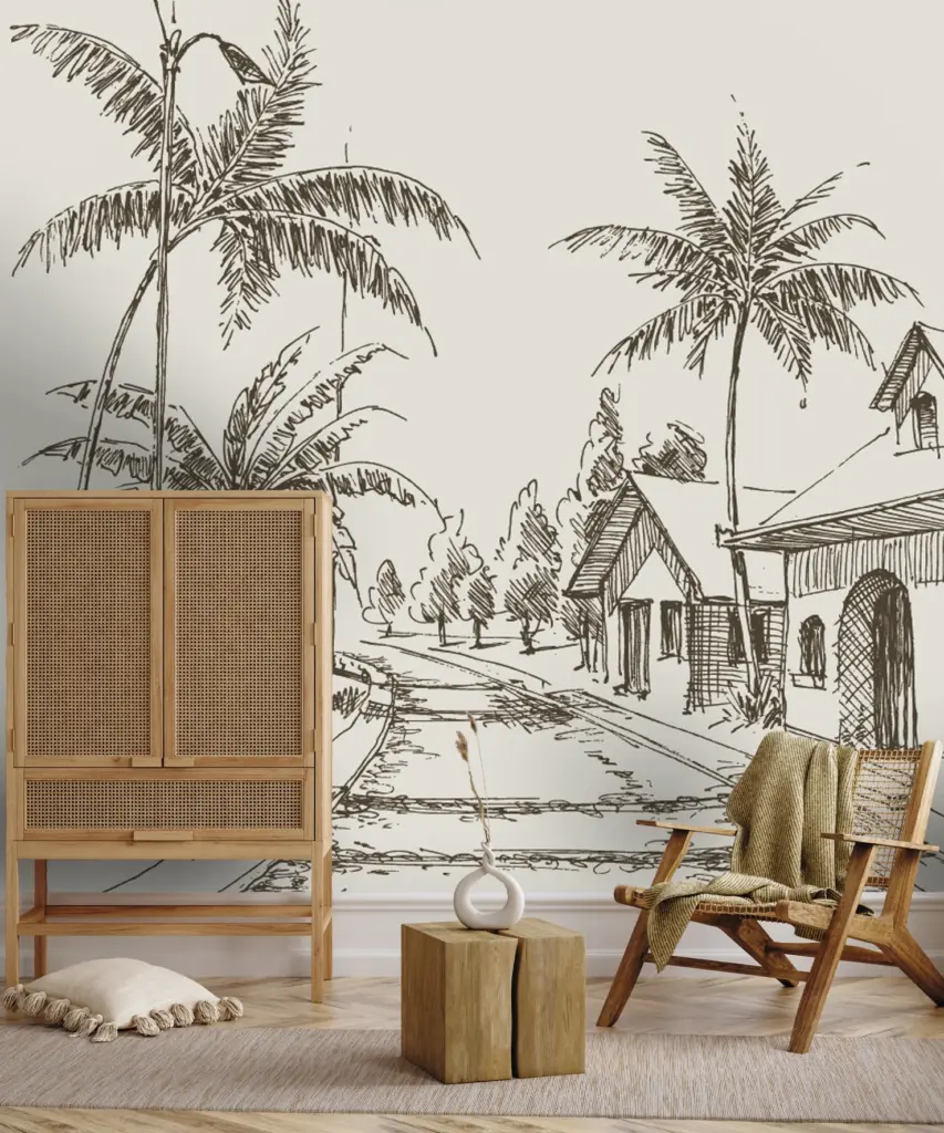 Papier peint - Aldea