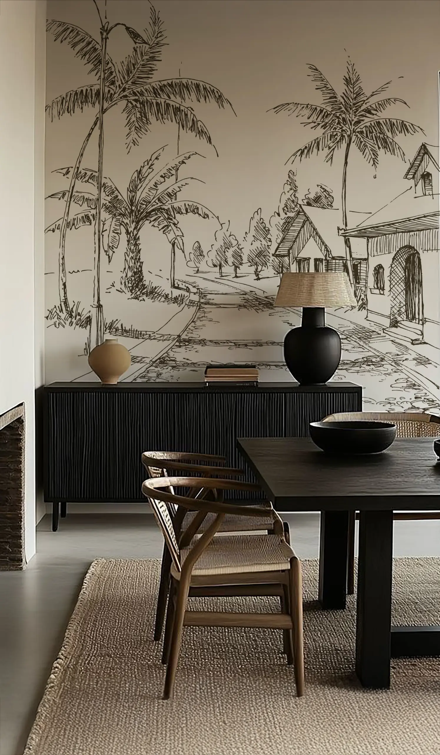 Papier peint - Aldea