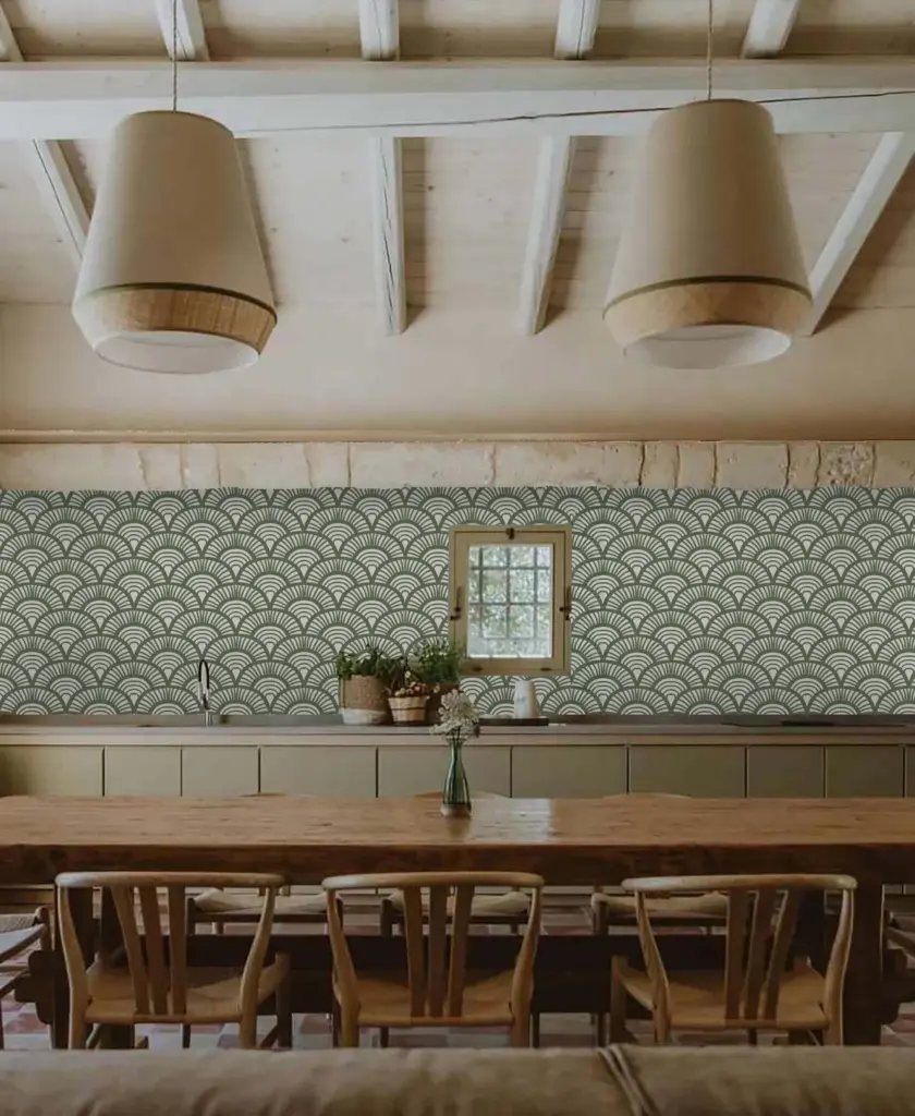 Papier peint - Bohemian Kaki