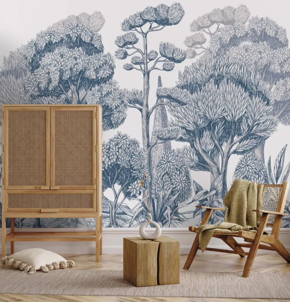 Papier peint - Bosquet