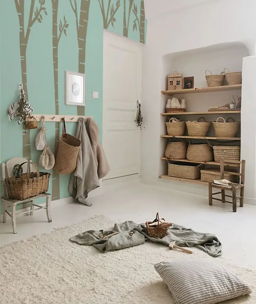 Papier peint - Bouleau