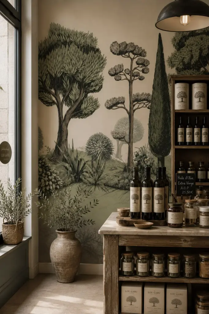 Papier peint - Le Jardin