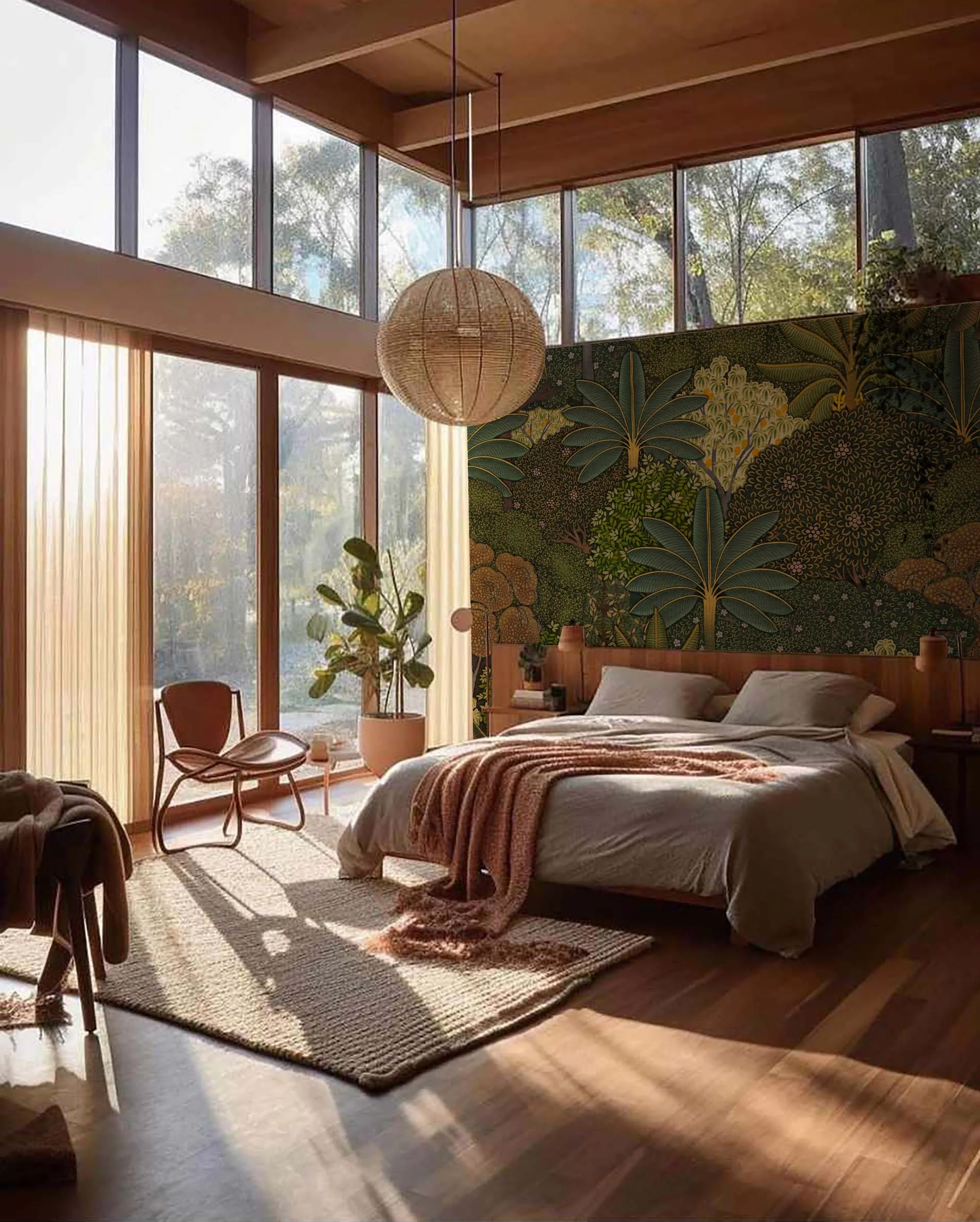 Papier peint - Fauve