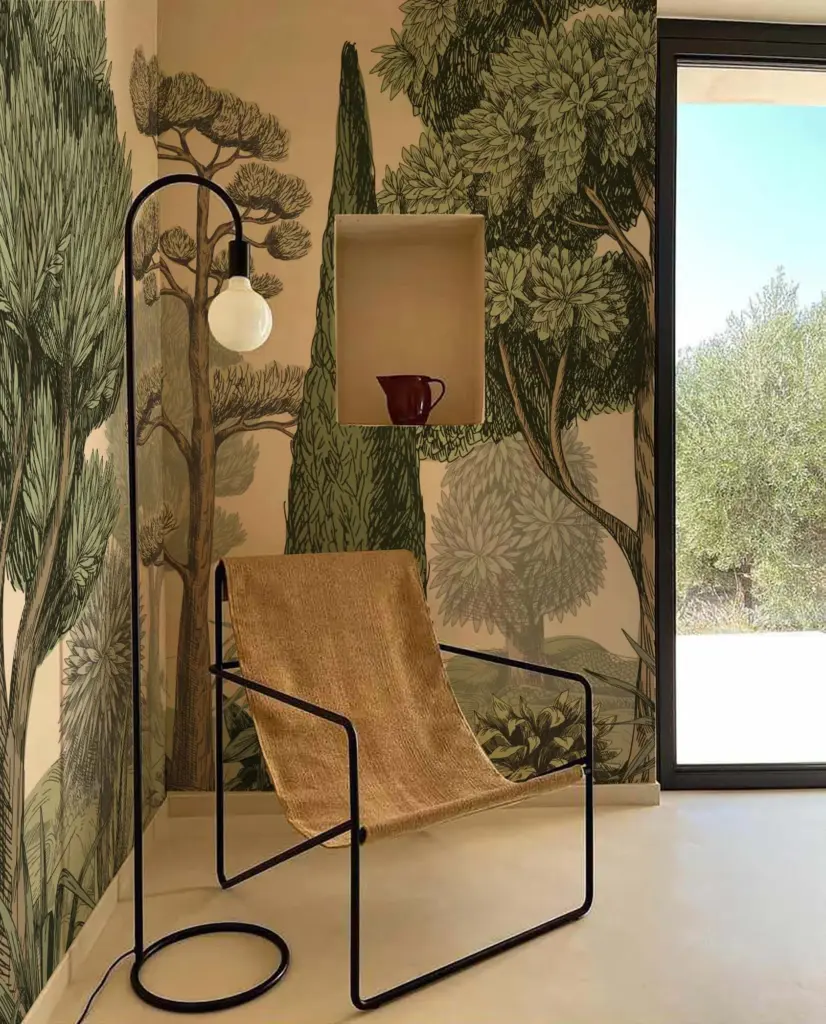 Papier peint - Le Jardin