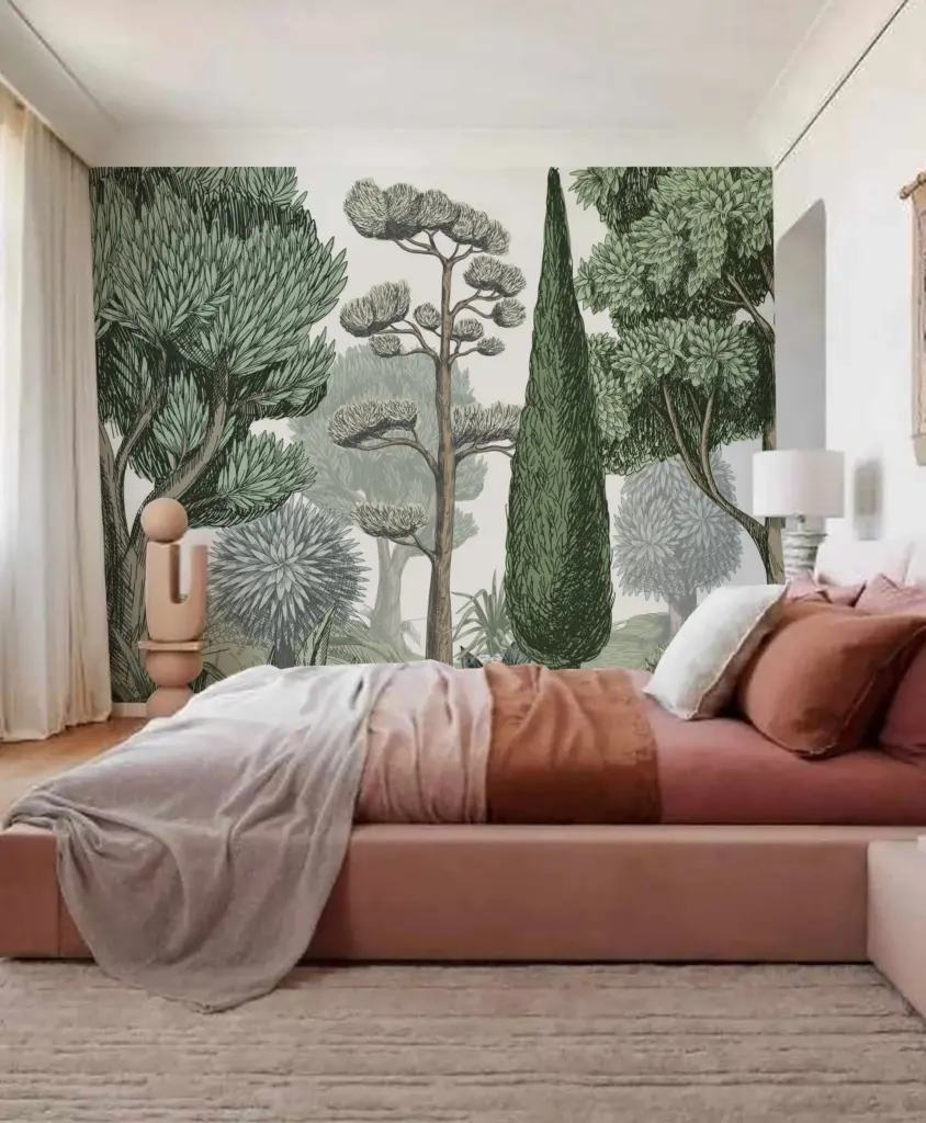 Papier peint - Le Jardin