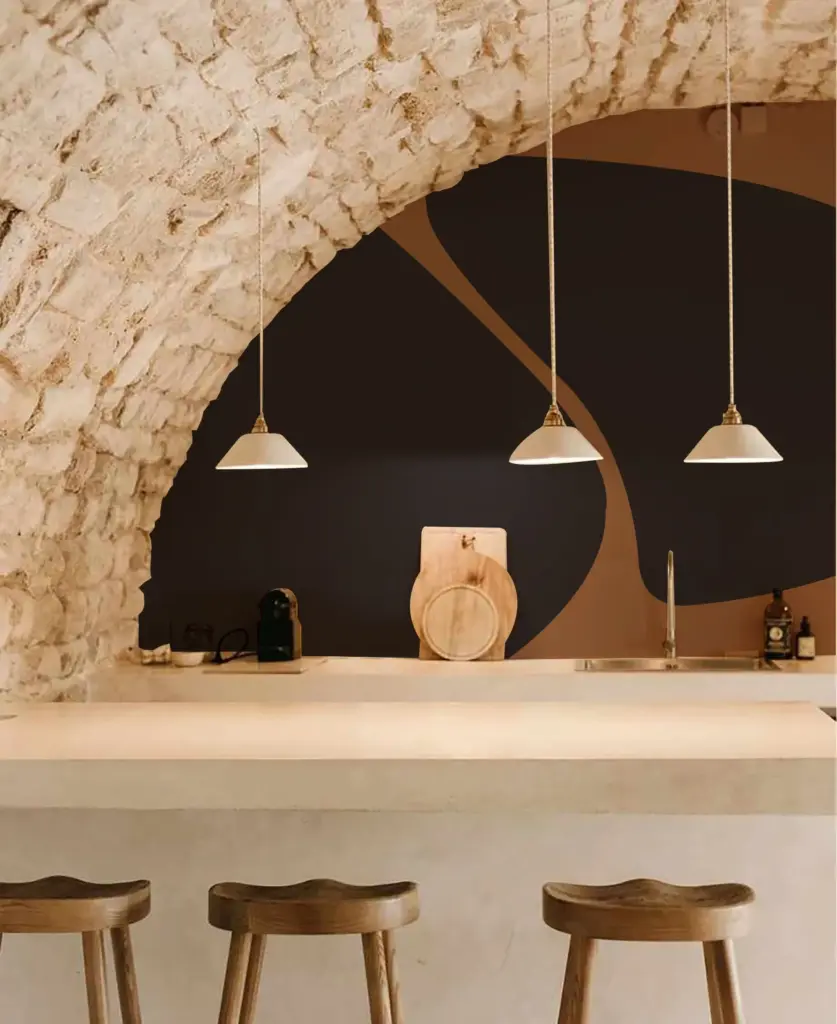 Papier peint - BRONZE