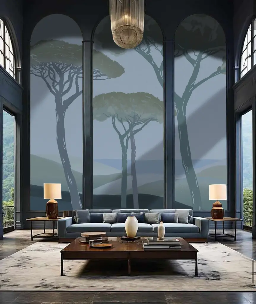 Papier peint - La Riviera