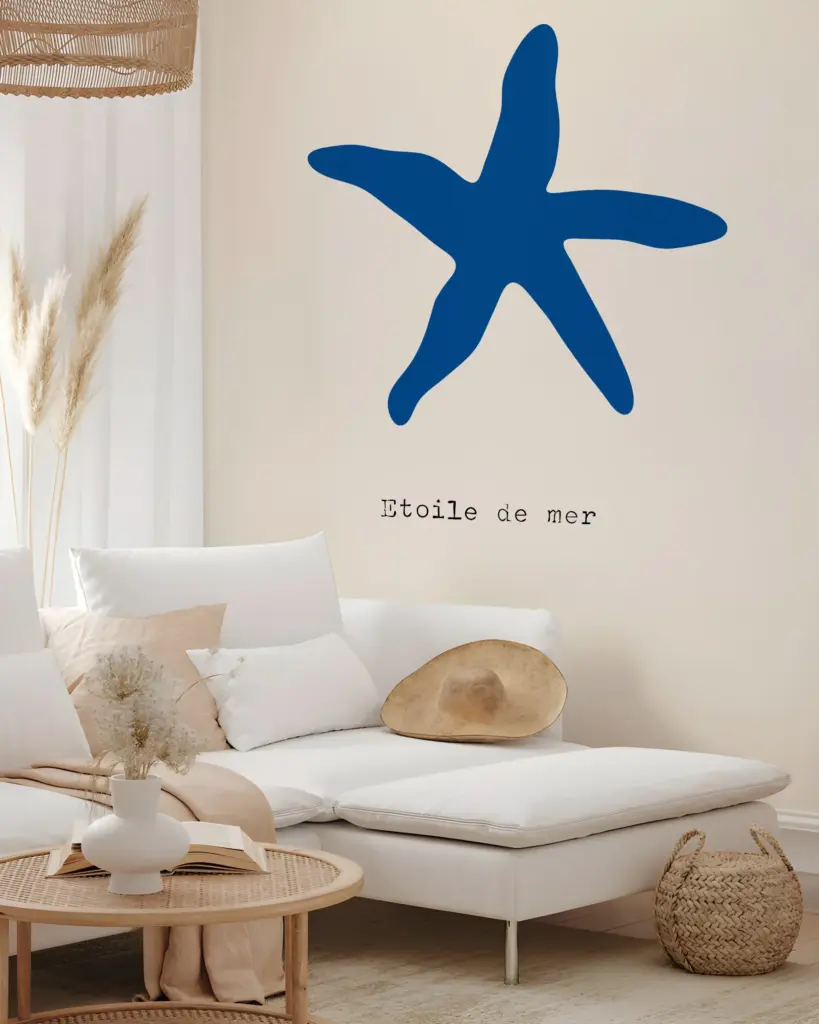 Papier peint - Etoile de mer
