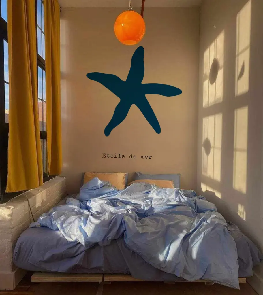 Papier peint - Etoile de mer