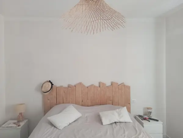 Avant la pose dans une chambre